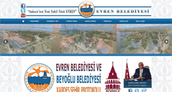 Desktop Screenshot of evren.bel.tr